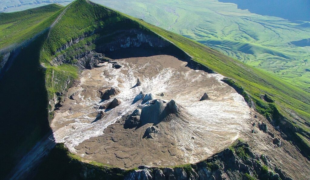 Ol Doinyo Lengai Climbing expedition in Tanzania at sunrise